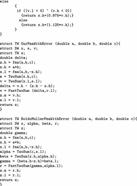 Emulation of 3Sum, 4Sum, the FMA and FD2 in Rounded-to-Nearest FP Arithmetic