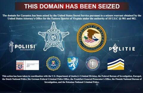 US, European law enforcement seize Russian crypto exchange Garantex and indict 2 administrators