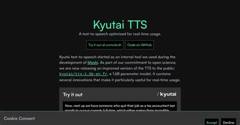 Kyutai STT – A speech-to-text optimized for real-time usage