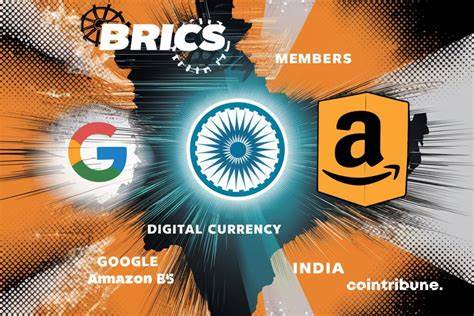 Bad news for the dollar: India, a member of BRICS, will welcome Google and Amazon into its digital currency project. - Cointribune EN