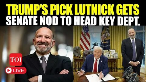 US Senate confirms Howard Lutnick as commerce secretary