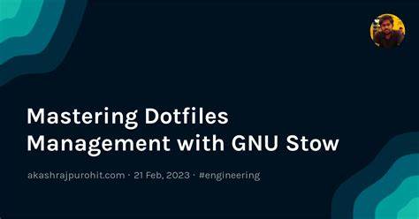 Show HN: Dotfiles Management Tool