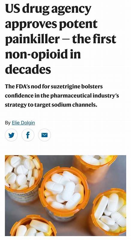 The first non-opoid painkiller