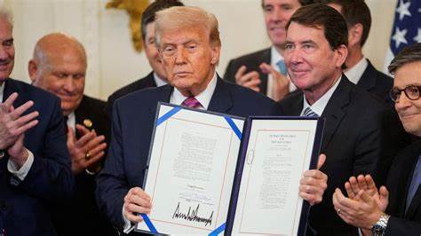 Trump signs landmark stablecoin law, paving way for crypto integration