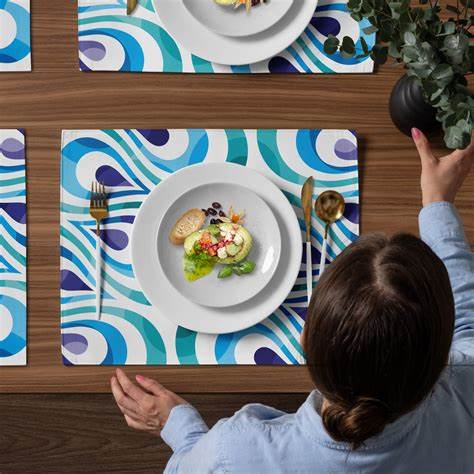 Midcentury North American Restaurant Placemats