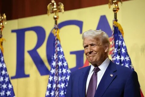 Trump reveals 'big, big surprise' for ailing Democrats as he warns Blue states will 'totally disappear off the map'