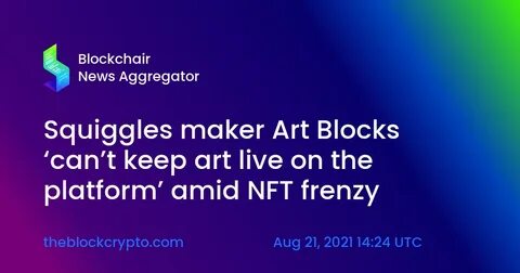OpenSea Partners with Art Blocks to Empower Generative Artists and NFT Creators - PR Newswire