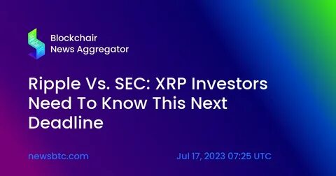 XRP News Today: Ripple vs. SEC – Settlement Talks Heat Up Before Key Deadline - FX Empire