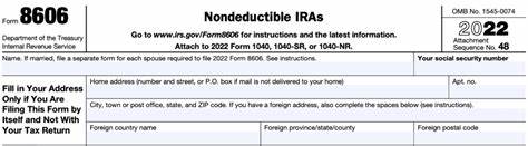 Form 8606: Nondeductible IRAs: What They are, How They Work - Investopedia