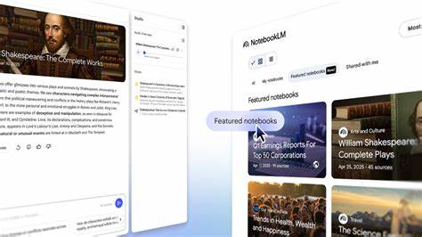 Featured notebooks on selected topics in NotebookLM