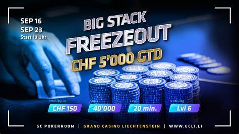 Grand Casino Liechtenstein: 4-Way Deal beim Big Stack Tuesday