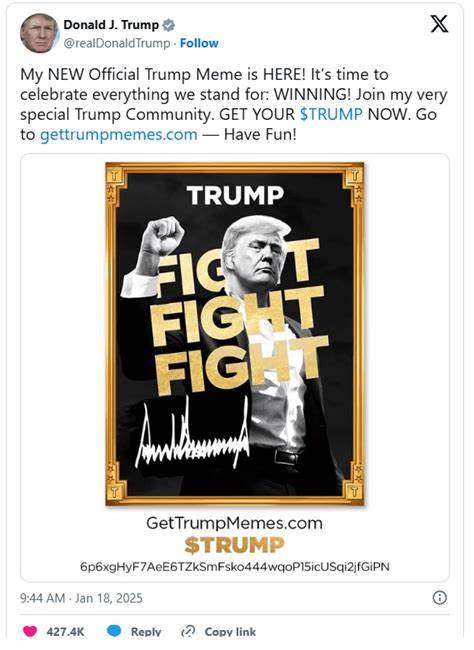 What Is the Official Trump Meme Coin (TRUMP)? - Binance