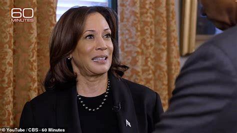 KENNEDY: I watched FEAR creep across Kamala's face during her trainwreck '60 Minutes' interview - but it was one horrific mistake that truly cost her everything