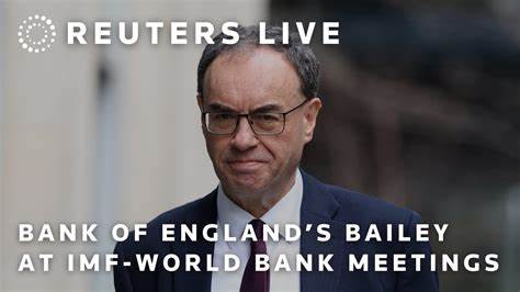 Bank of England's Bailey backs IMF to help fix problems in global economy