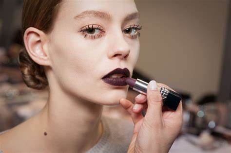 How to Pull Off the Dior Runway’s Black Lips in the Real World - Yahoo Life