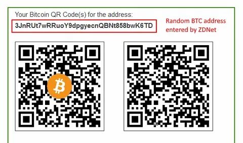 Network of fake QR code generators will steal your Bitcoin - ZDNet