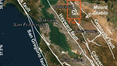 A Newly Identified Creeping Strand of the Concord Fault, San Francisco Bay Area