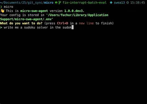 Show HN: Mini-swe-agent achieves 65% on SWE-bench in 100 lines of python