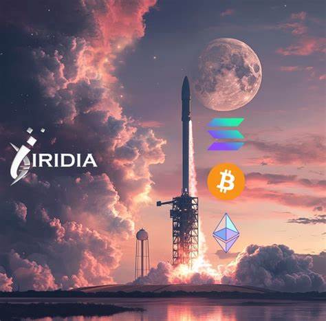 Iridia Embarks on Historic Mission to Send Bitcoin, Solana, and Ethereum to the Moon, Showcasing New Archival Molecular Data Storage Technology