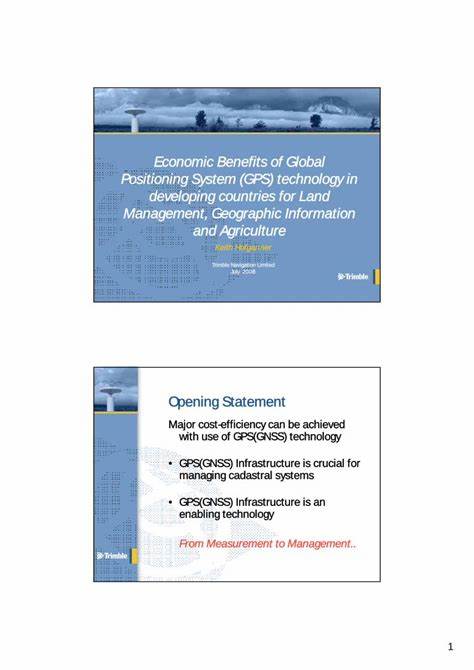 DOC Study on Economic Benefits of GPS (2019)