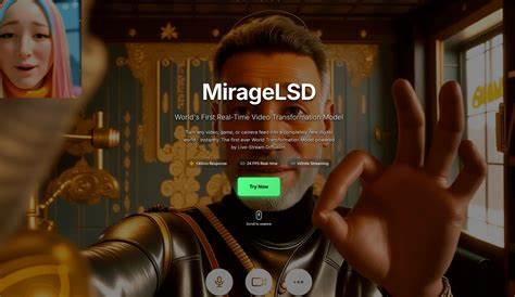 MirageLSD: The First Live-Stream Video Diffusion Model (∞-Generation, 0-Latency)
