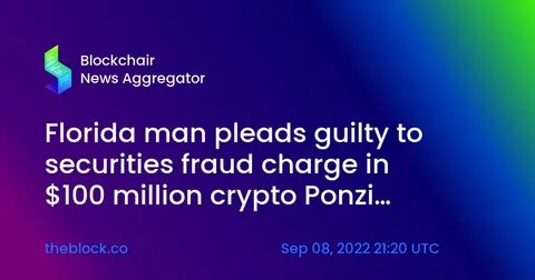 Estonian Duo Plead Guilty to $577m Crypto Ponzi Scheme