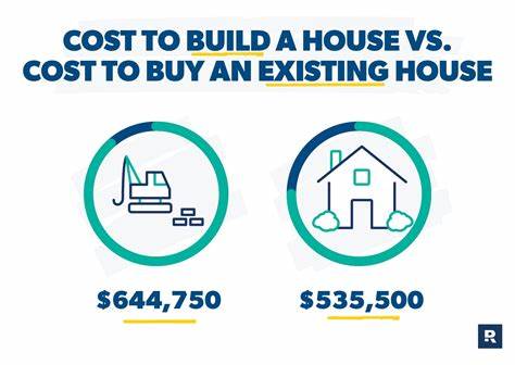 Is it cheaper to build or buy a house?