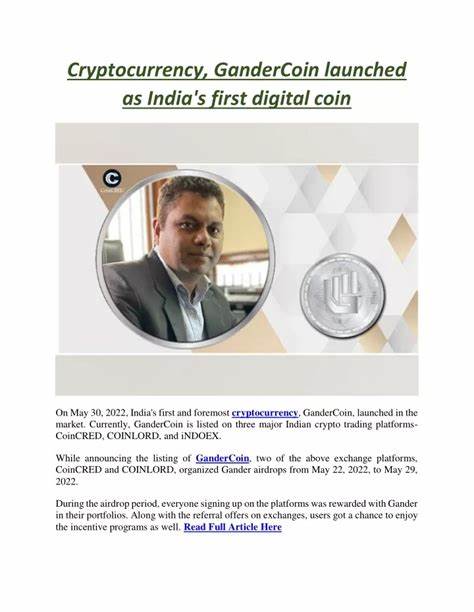 Cryptocurrency, GanderCoin launched as India's first digital coin - Business Standard