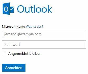 Anmelden bei Outlook.com - Microsoft-Support