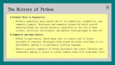 Python Grew from a Language to a Community
