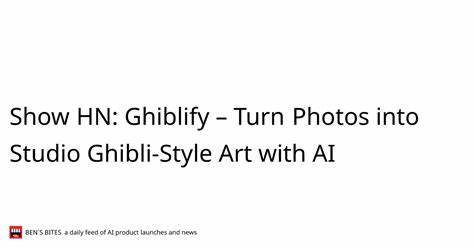 Show HN: Photo to Art