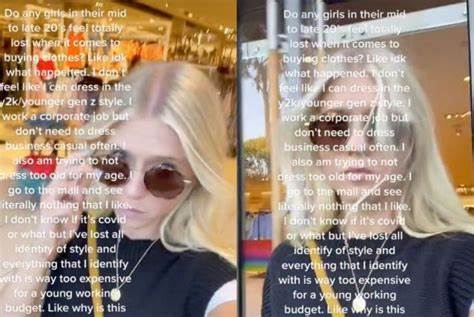Millennials on TikTok discuss feeling ‘lost’ while buying clothes: ‘I don’t feel like I can dress in the… younger Gen Z style’ - Yahoo Life