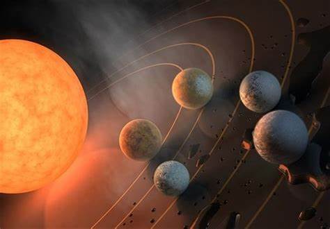 Astronomers witness the dawn of a new solar system
