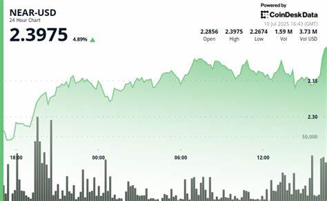 NEAR Protocol Gains 5% Amid Surge in Trading Volume
