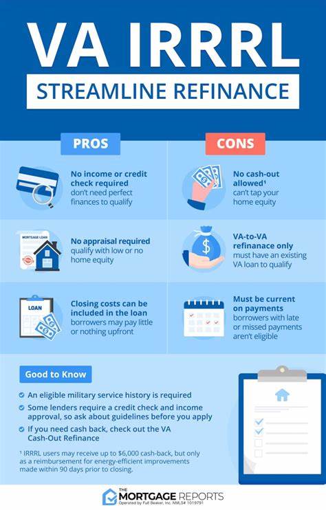 How a VA streamline refinance (VA IRRRL) works