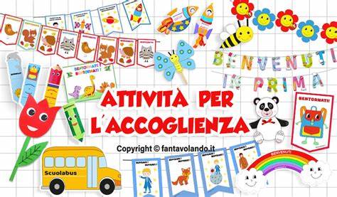 Accoglienza scuola primaria - Maestra Adèl Accoglienza Materiale 