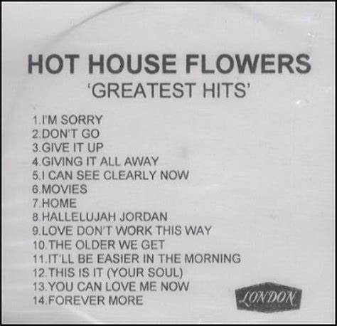Best Hothouse Flowers Songs of All Time - Top 10 Tracks