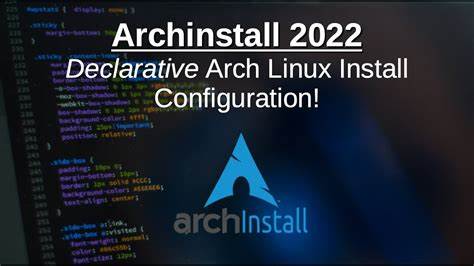 Decman – Declarative package and configuration manager for Arch Linux
