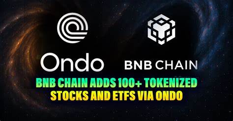 BNB Chain to Host Ondo Finance’s Tokenized US Stocks Suite