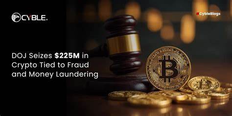 DOJ Seizes $225M in Cryptocurrency Assets Tied to Online Fraud and Global Money