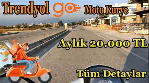 Rehber - Trendyol'da moto kurye olmak ve 40 günde 100.000₺ kazanma 