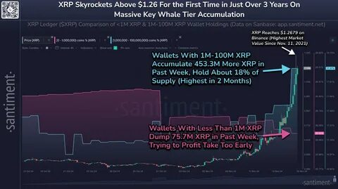 XRP Ripple Whales Buying 80 Million Coins Sparks Bullish Hopes for a $3 Breakout - TOKENPOST