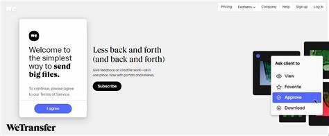 WeTransfer | Send Large Files Fast