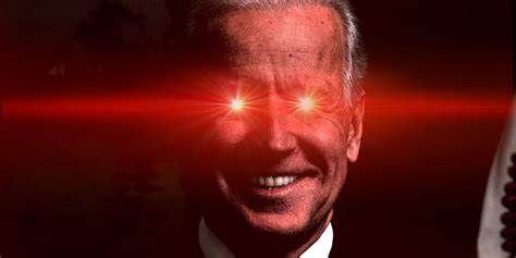Joe Biden's Laser Eyes Meme Causes Confusion in Crypto Community - Coinspeaker