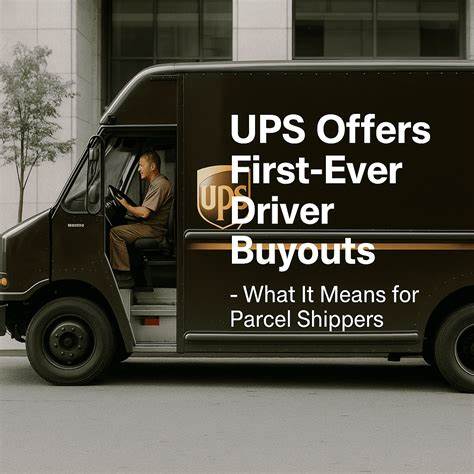 UPS Offers Buyouts to Drivers, a First in Its 117-Year History