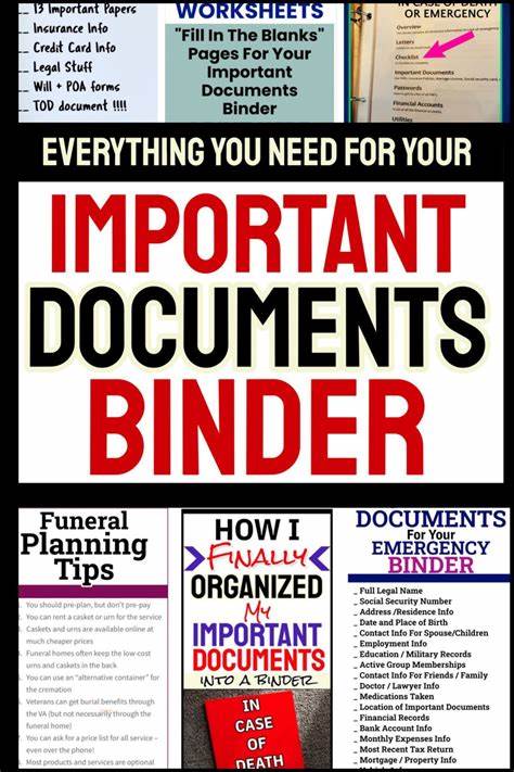 Important Documents