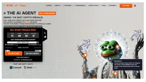 MIND of Pepe And Other AI Agent Tokens Eye Market Domination - NewsBTC