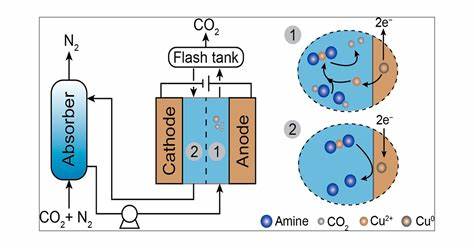 A Membraneless Electrochemically Mediated Amine Regeneration for Carbon Capture