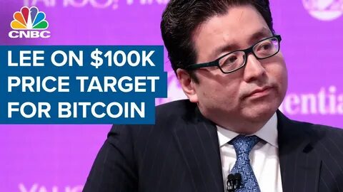 Watch Bitcoin Will Hit $25K by End of Year, Fundstrat's Lee Says - Bloomberg