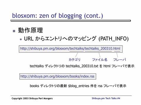 Blosxom: The Zen of Blogging